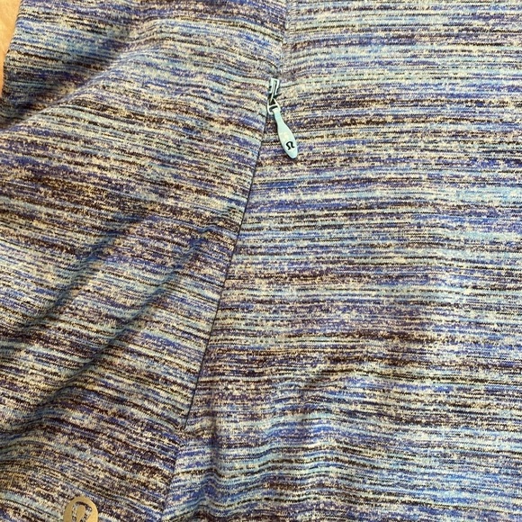 Lululemon Runderful Long Sleeve Spacedye Camo Caspian Blue sz 8 - Picture 12 of 13